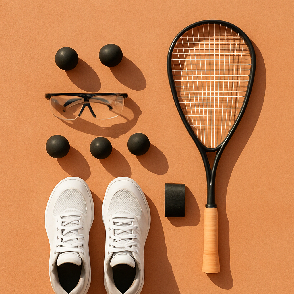 Equipamiento de squash